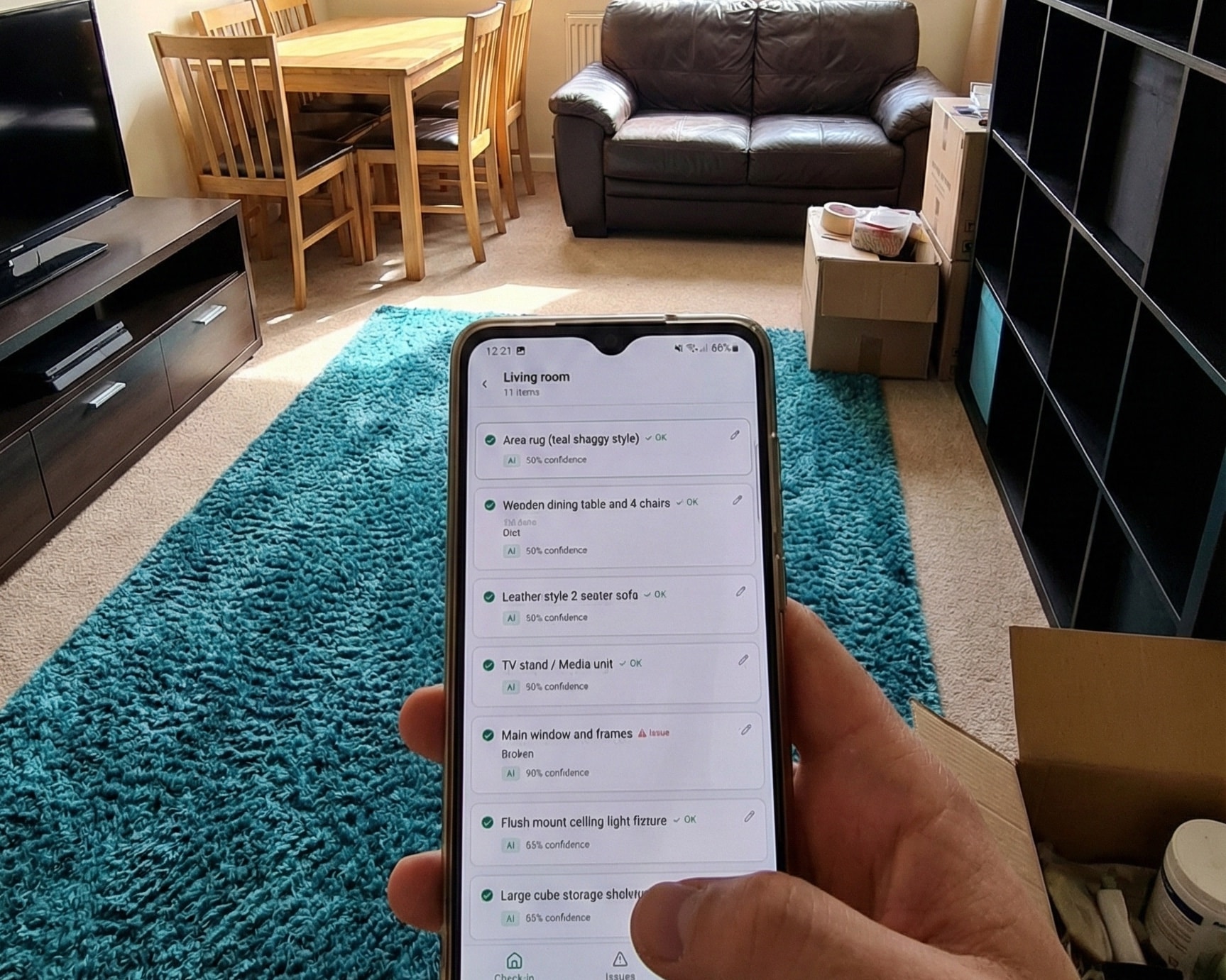 Deposit Proof — property condition recording